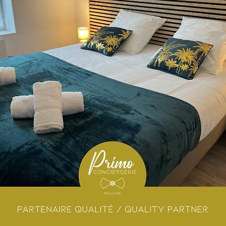 Le Cocon Moulinois, Proche Gare Avec Services By Primo C0Nciergerie Appartement Moulins  Buitenkant foto