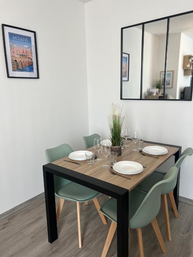 Le Cocon Moulinois, Proche Gare Avec Services By Primo C0Nciergerie Appartement Moulins  Buitenkant foto